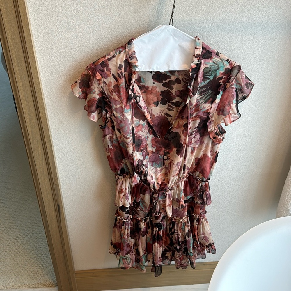 Misa ruffle dress